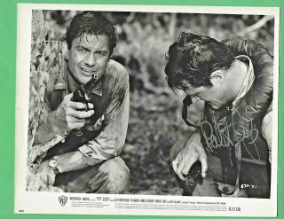 Deceased Actor Robert Culp Autographed 8 X 10 Photo I Spy,  Trackdown,  Bob Carol