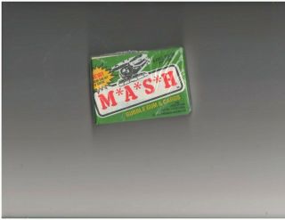 1982 Donruss Mash Partial Set Of Trading Cards 20th Century - Fox