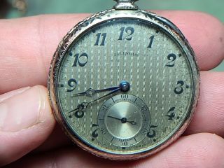 Illinois Watch Co Governor 17 Jewel Pocket Watch - Penny Start,
