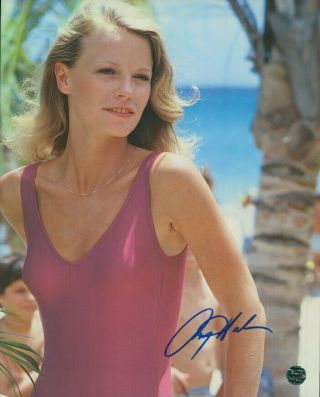 Shelley Hack,  Charlie’s Angels Actress Signed 8x10 Photo With