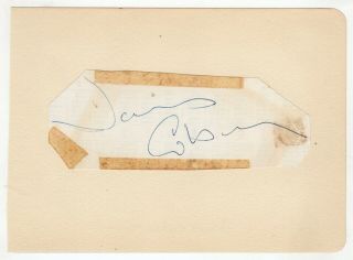 James Coburn Cut Signature Autograph The Magnificent Seven The Great Escape