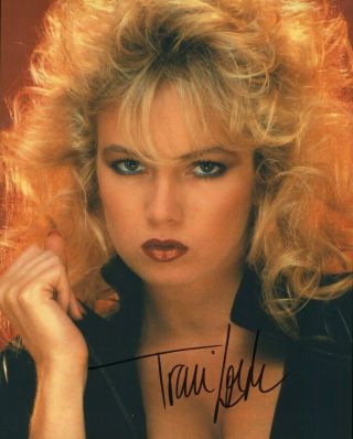 Traci Lords Sexy Porn Star Actress Signed 8x10 Photo With