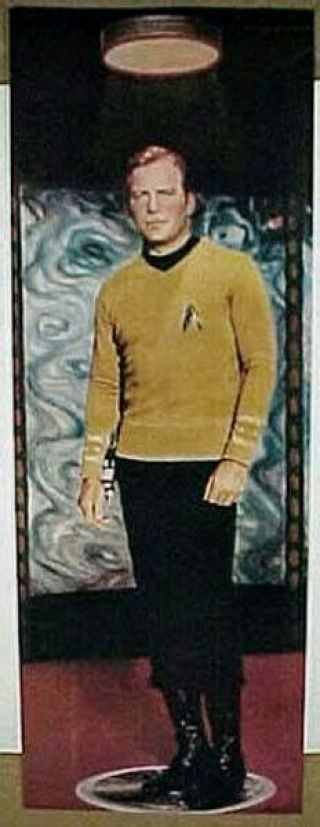 Vintage 1976 Star Trek Captain Kirk Poster