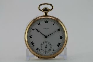 E.  Howard Pocket Watch Size 12 Gold Filled Case 17 Jewels Circa 1912