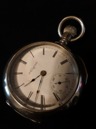 Vintage Elgin Pocketwatch Size 18
