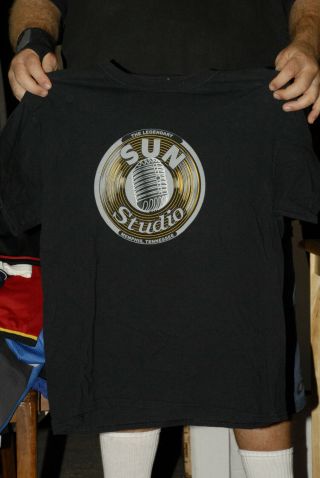 Legendary Sun Studio Memphis Tn T Shirt Large Blues Country Soul Gospel Roots