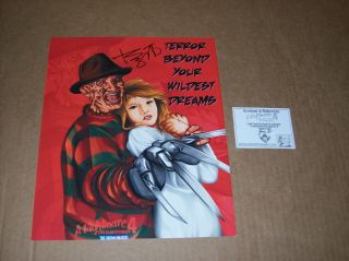 Tuesday Knight Hand Signed Autographed Nightmare On Elm Street 8x10 Photo W/