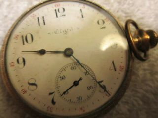 Elgin 17 Jewels Vintage Pocket Watch 12 - 3