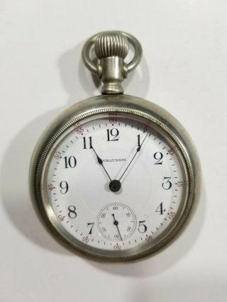 1908 Waltham P.  S.  Bartlett Model 1883 17 Jewel Vintage Pocket Watch