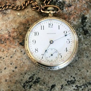 Waltham Pocket Watch - 16 Size - Grade No.  625 17 Jewels - Good Balance