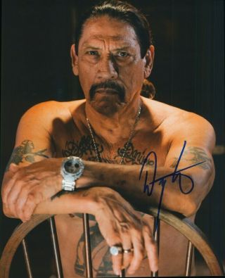 Danny Trejo Machete Actor Signed 8x10 Photo With