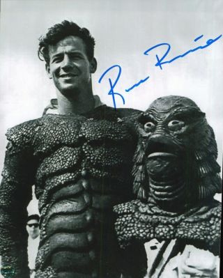 Ricou Browning,  Creature Stuntman Signed 8x10 Photo With