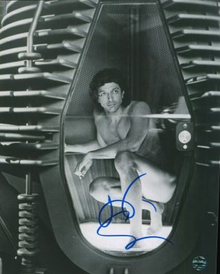 Jeff Goldblum Jurassic Park The Fly Actor Signed 8x10 Photo With