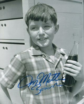 Jerry Mathers Leave It To Beaver Actor Signed 8x10 Photo With