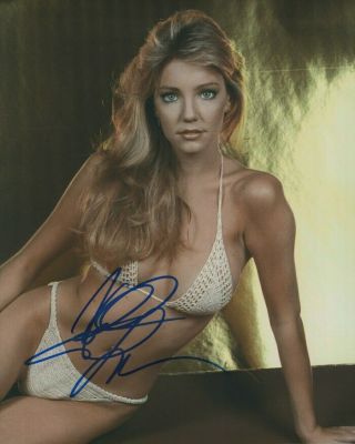 Heather Locklear Sexy Spin City Actress Signed 8x10 Photo With