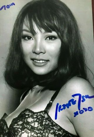 Irene Tsu Signed Autographed Photo.  Elvis.  Green Berets.  Wonder Woman.  Star Trek