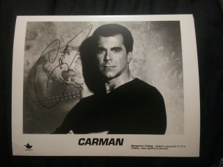 Carman Signed & Autographed Photo Reprint Christian Music Worship Inspirational