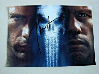 Thomas Jane / The Punisher / Signed A4 - 8.  27x11.  69 Celebrity Photo /