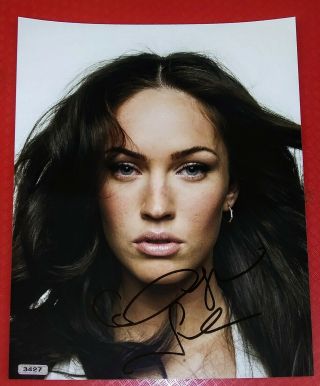 Megan Fox Signed Autographed Photo 8 X 10 W/holo Transformers