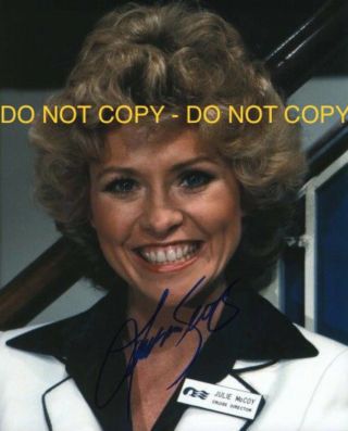 Lauren Tewes,  Julie,  The Love Boat,  Hand Signed 8x10 Photo W/coa,  5 Day