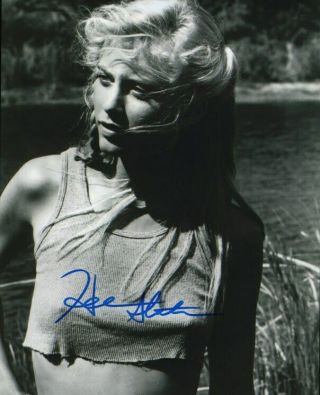 Helen Slater Autographed 8x10 Photograph Actress The Legend Of Billie Jean T