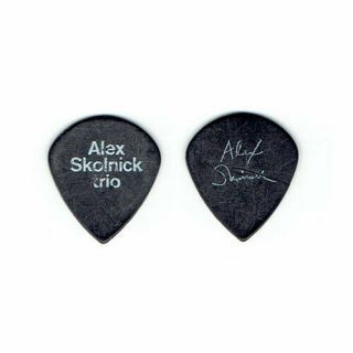 Alex Skolnick Trio “alex Signature” Charcoal Guitar Pick (2010) (stage)