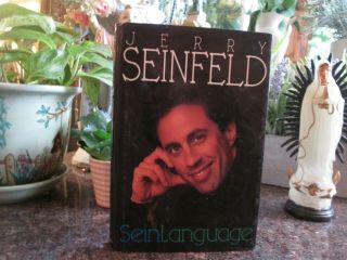 Book: Jerry Seinfeld " Seinlanguage " 1993 Bantam Publishing