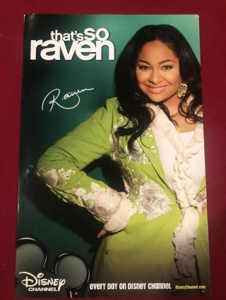 Raven - Symone,  Raven 11x17 Disney Poster,  Ready To Frame And Hang.