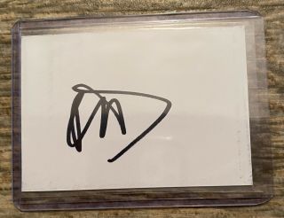 Richard Donner Autographed Card Legendary Director / The Goonies / Superman 2