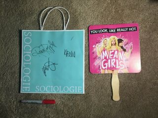 Last One Signed Prop - In Broadway Production Of Mean Girls Musical
