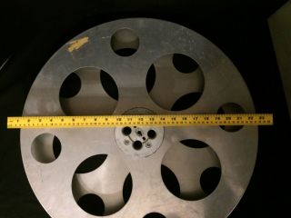 Vintage Goldberg Brothers Film Movie Reel Aluminum EZ HUB 35mm HUGE 23 