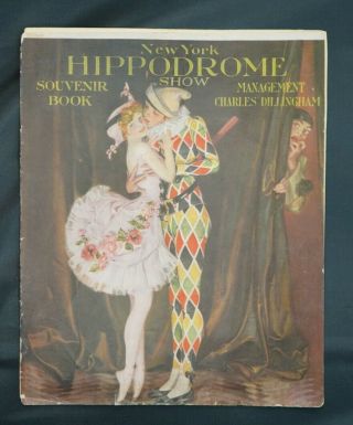 C.  1916 York Hippodrome Theater Program - Hip Hip Hooray