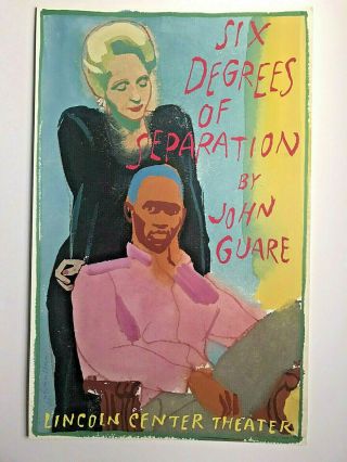 Six Degrees of Separation James McMullan 14x22 