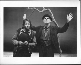 Robin Williams Steve Martin 1980s Press Photo Waiting For Godot