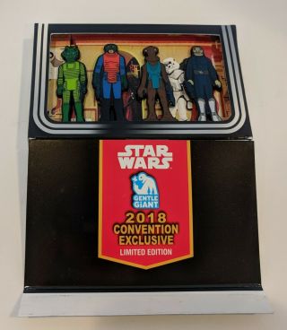 Sdcc 2018 Comic - Con Exclusive Gentle Giant Star Wars Cantina Adventure Pin Set