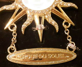 Cirque Du Soleil Gold Sun Ornament - Picture Frame 2