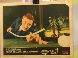 Sellers,  Peter “a Shot In The Dark " Lobby Card 1964