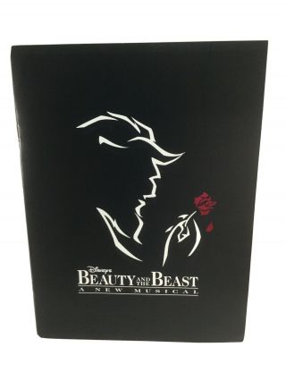 Beauty And The Beast Souvenir Program Disney Broadway Musical 1997