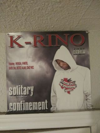 K - Rino - Solitary Confinement Mini Poster