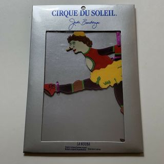 Judie Bomberger Cirque Du Soleil La Nouba Green Bird Hand Painted Ornament