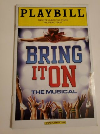 Playbill Bring It On: The Musical January/february 2012 Taylor Louderman