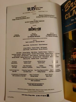 Playbill BRING IT ON: THE MUSICAL January/February 2012 Taylor Louderman 2