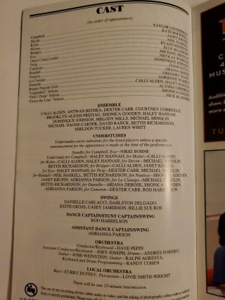 Playbill BRING IT ON: THE MUSICAL January/February 2012 Taylor Louderman 3