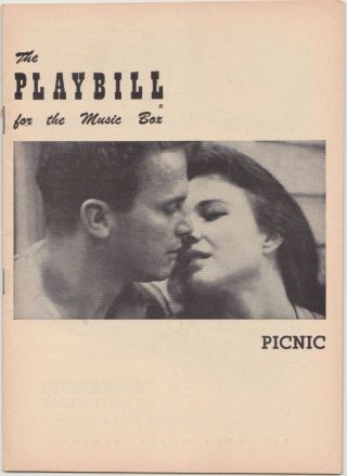 Playbill Picnic Paul Newman 