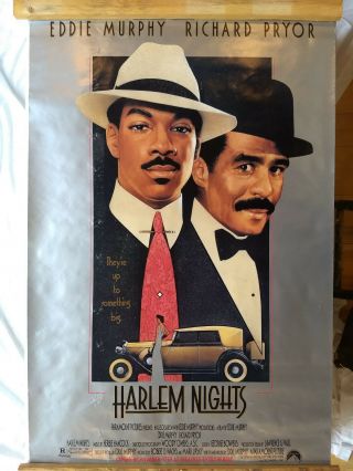 Harlem Nights (1989) Movie Theater Poster,  Eddie Murphy & Richard Pryor