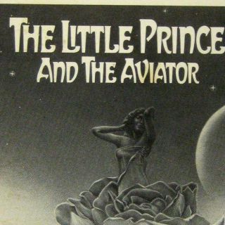 Little Prince And The Aviator Playbill December 1981 Musty Smell Michael York
