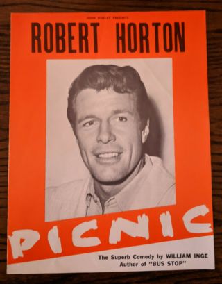 Picnic Musical Program Robert Horton Sherry O 