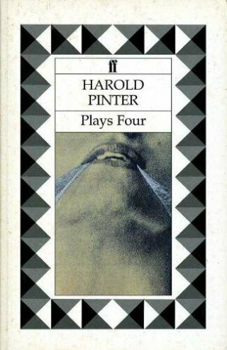 Plays: V.  4 By Pinter,  Harold Paperback Book The Fast