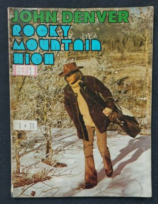 Rocky Mountain High Song Book John Denver Cherry Music Co.  Piano Guitar Tab Book