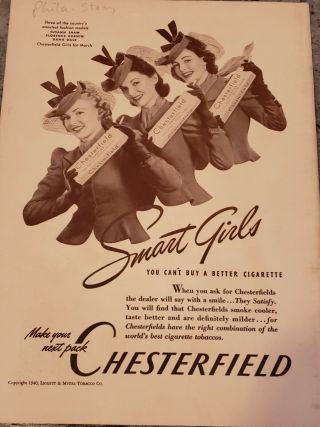 1940 The Philadelphia Story Playbill 3
